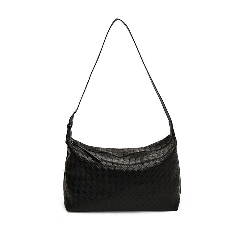 Ielgy Korean Version Retro Casual Tote Bag Ladies Fashion Trend Large Capacity One Shoulder Work Commuter Female Bag