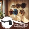 Klebende Hut-Haken Baseballkappen Ausstellungsständer Klebende Hut-Haken Ständer Haken Halter Baseballkappen Organizer Display Für Zuhause