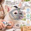 Adjustable Strap Mesh Dog Muzzle Anti-Bite Pet Mouth Mask Pet Products Dog Mouth Cover  Dog Outdoor