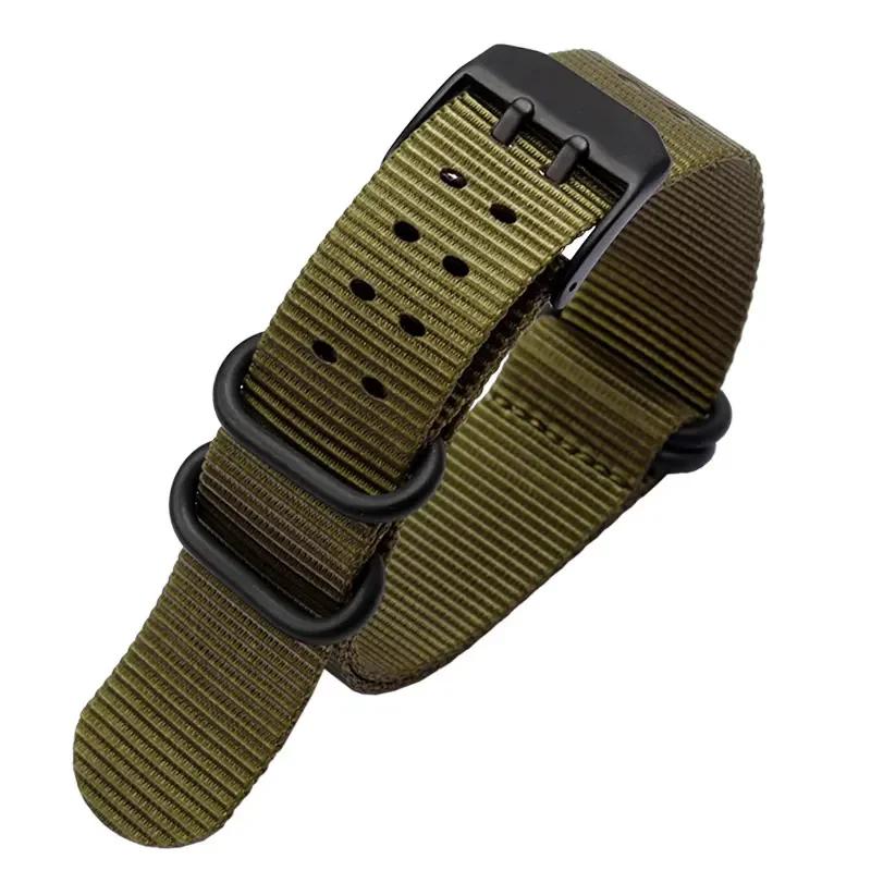 Watch Strap for Luminox 3051 0321 3001 Nylon Watchband 22mm 23mm black green watch band waterproof sport