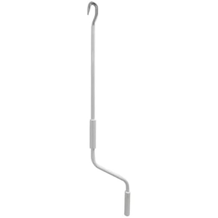 Manivelle auvent moyen - MICEL - 150 mm - Blanc - Manuel - Anti UV