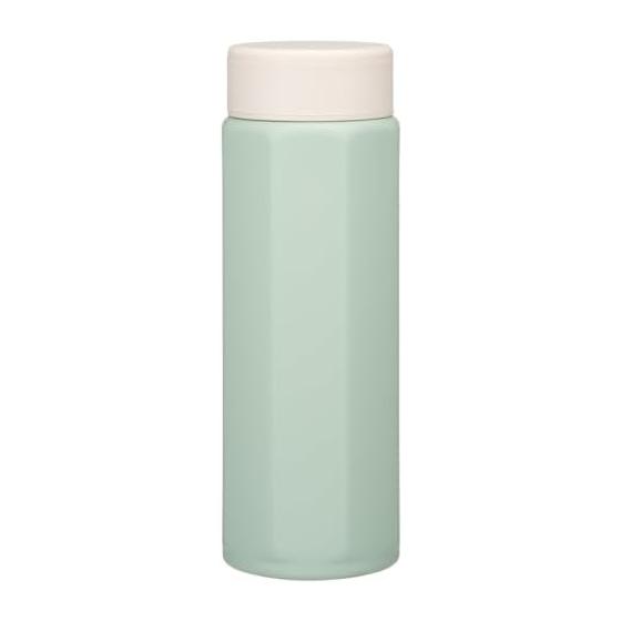 Skater Stainless Steel Mug Bottle 500ml Easy to Hold Octagonal Thermal/Cold Water Bottle Sepia Green STO5-A