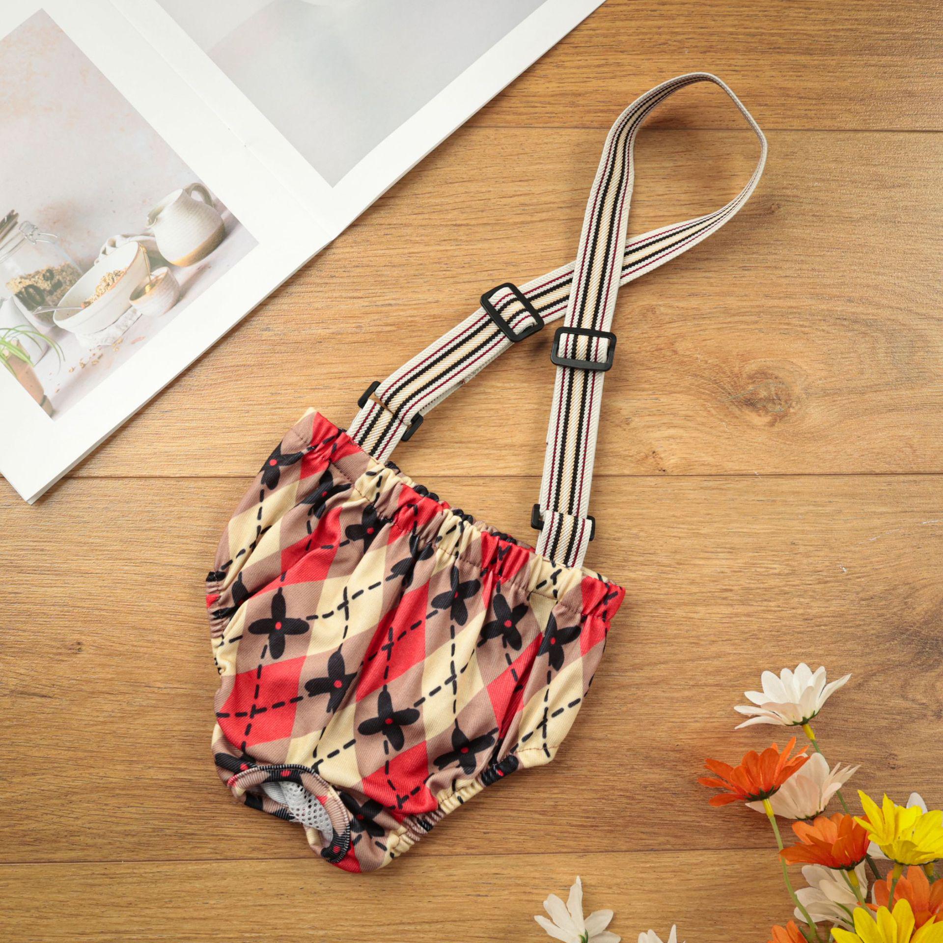 

Large Dog Physiological Safety Suspenders - Female Dog Menstrual Anti-Harassment Pants S