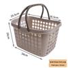 ZISIZ Plastic Portable Shopping & Picking Basket