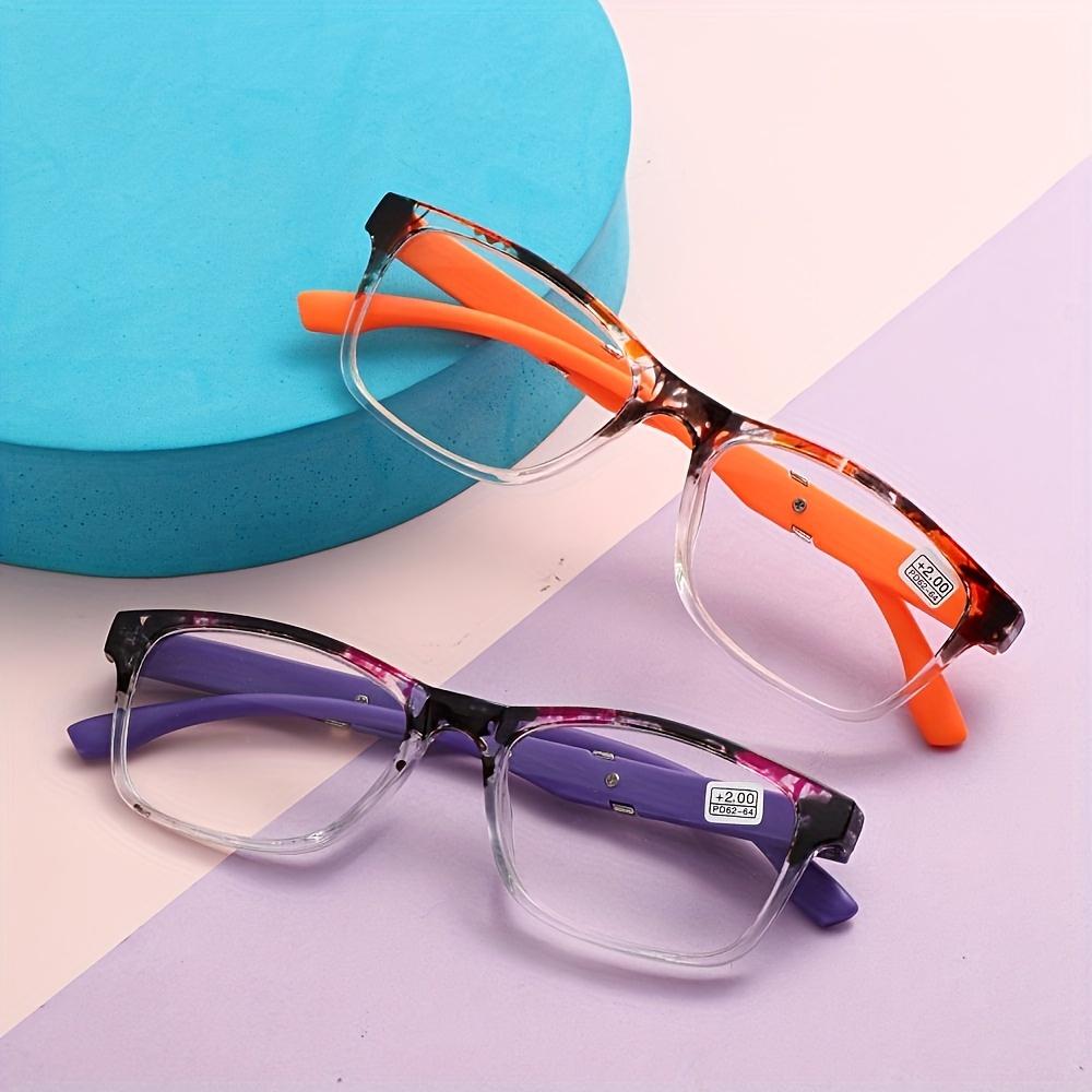 Fashion Reading Glasses for Women And Men Flexible Materials Frame Anti Glare Filter Lightweight Eyeglasses Quality Readers