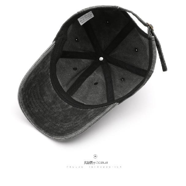 Baseball Cap for Women, Washed and Embroidered, with a Brim, Suitable for Outdoor Activities, and Provides Sun Protection