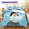 Aitana Pattern Bedding,Quilt Set Quilt Cover Pillowcase Home Birthday Gift (1 * duvet cover + 2 * pillowcase, without core)