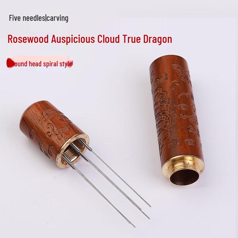 Artisan Rosewood 5-Needle Coffee Powder Distributor