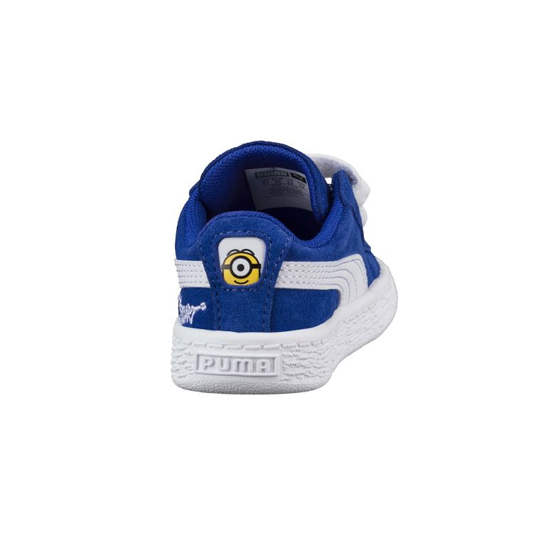 Puma Minions Low-Top Kids Skate Shoes Kids Skate Shoes Blue White 365528-02
