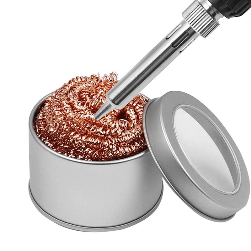 Iron Tip Cleaner, Cleaning Ball, Cleaning Tool, Quick Degreasing Electric Iron Cleaner Accessories