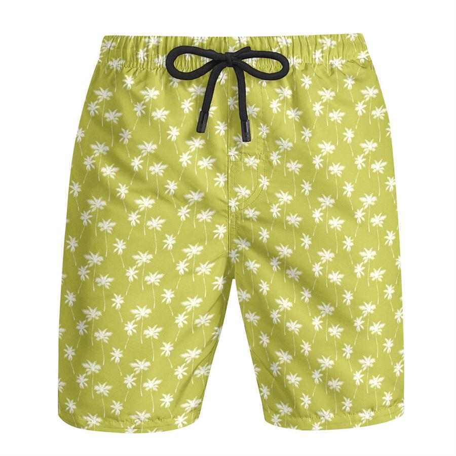 Pantaloncini da uomo Estate 3D stampati Casual Ordinari Pantaloni corti da spiaggia Pantaloni corti elasticizzati in vita elastica primaverile
