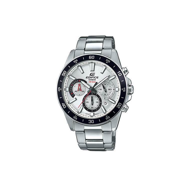 CASIO Men EDIFICE Silver Watch EFV-570D-7A EFV-570D-7A Silver Dial