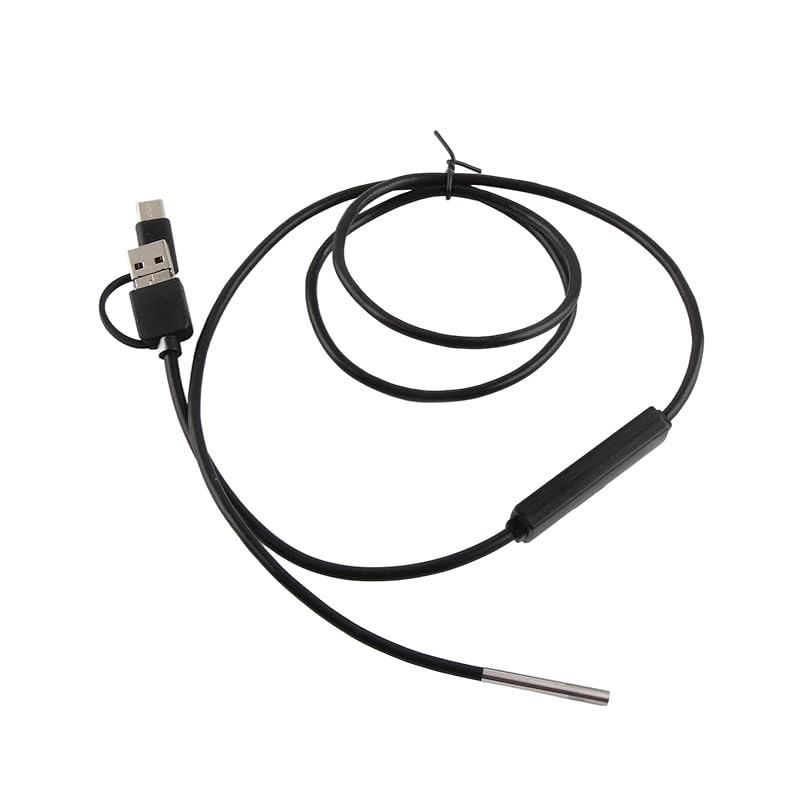 

Эндоскоп, Бороскоп, Камера-эндоскоп 3-в-1 для мобильного телефона Android TypeC, 3,9-мм объектив, Камера-эндоскоп высокой четкости (3,5 3.5 meters soft cord