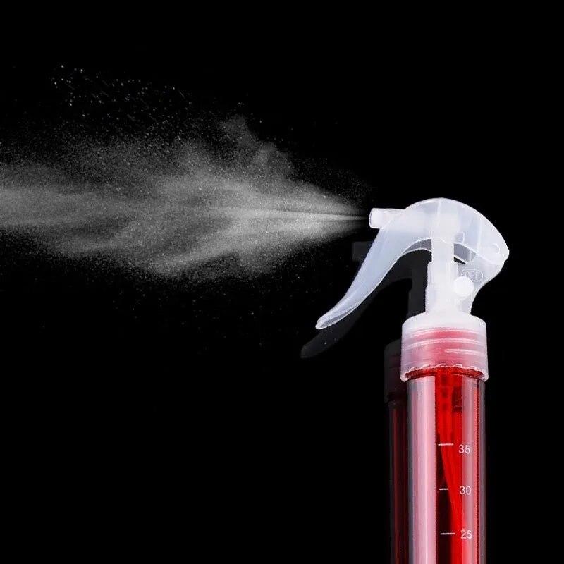 1pc 40ml Friseur Daumen Hochdruck Spray Haar Spray Flasche Tragbare Gießkanne Schönheit Salon Werkzeuge Nebel Spray flasche