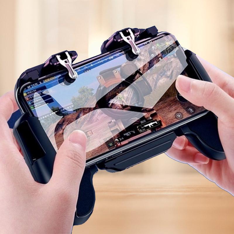 Buy SR PUBG Gamepad Fan 4 In 1 Phone Gaming Joystick Controller Trigger ...