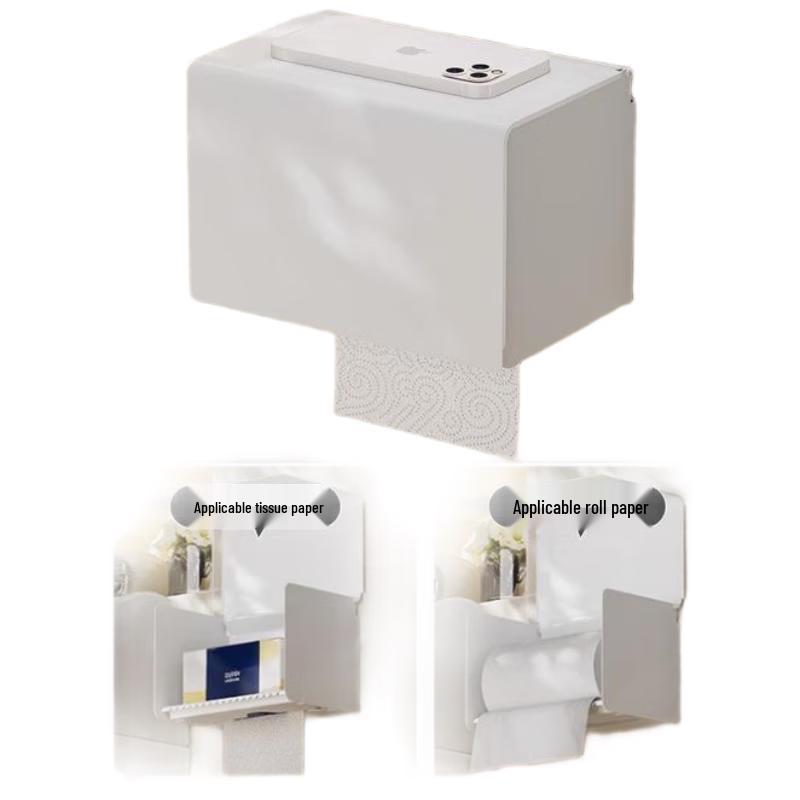 HANDUNYOU Waterproof Wall-Mounted Bathroom Tissue Box