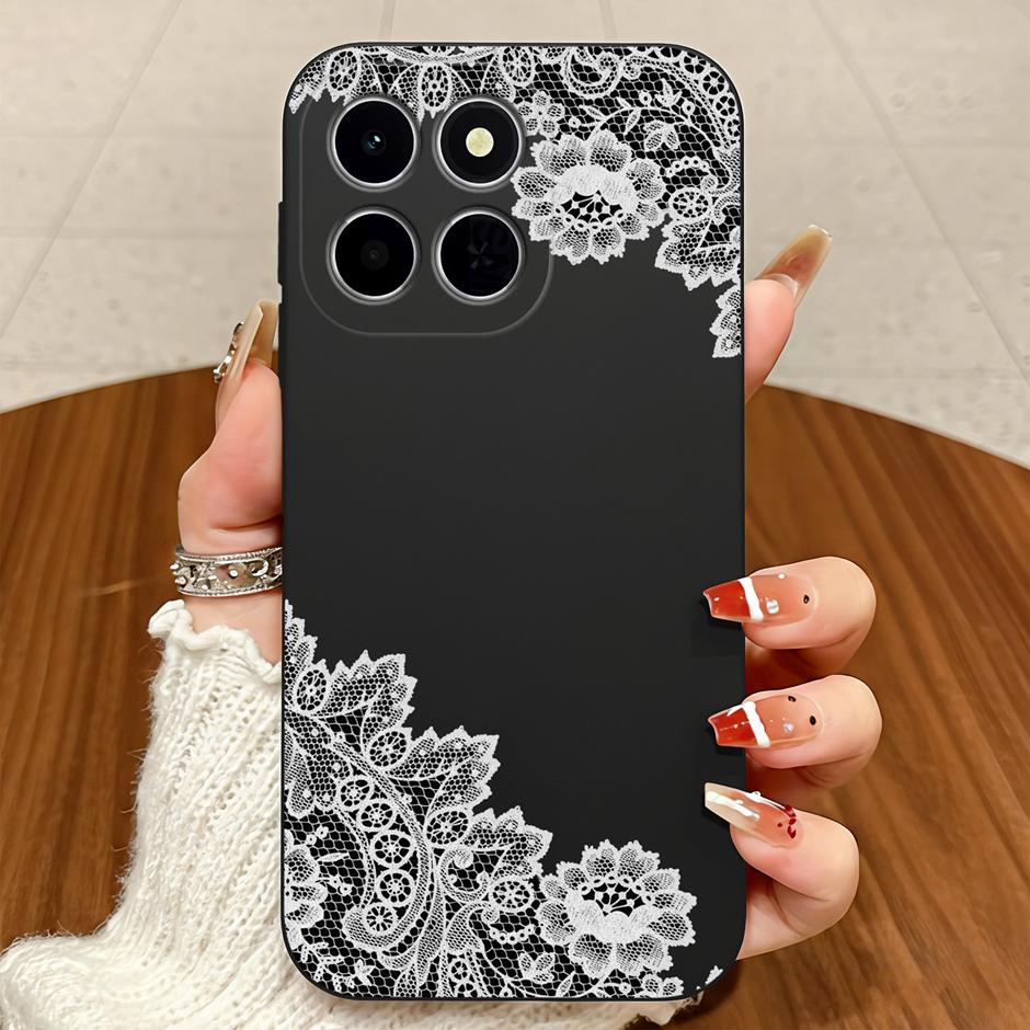 For Honor X6C X6B X6D X7D X7C Case Brilliant Flower Vintage Dyeing Anti-drop Simplicity Matte Shell For HonorX6C honorx7d Bumper