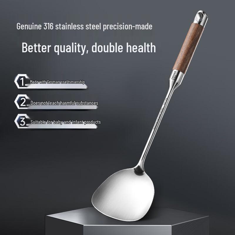 

COOKER KING 316 Stainless Steel & Silicone 5-Piece Kitchen Utensil Set