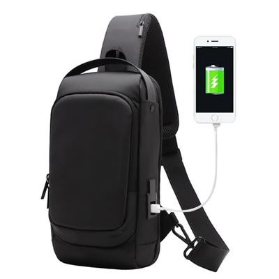Bolso deportivo tipo bandolera para hombre, estilo deportivo, para moto o de hombro.