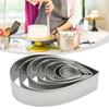 Rose Petal Cutter Cookie Cutter Stainless Steel Sugar Craft