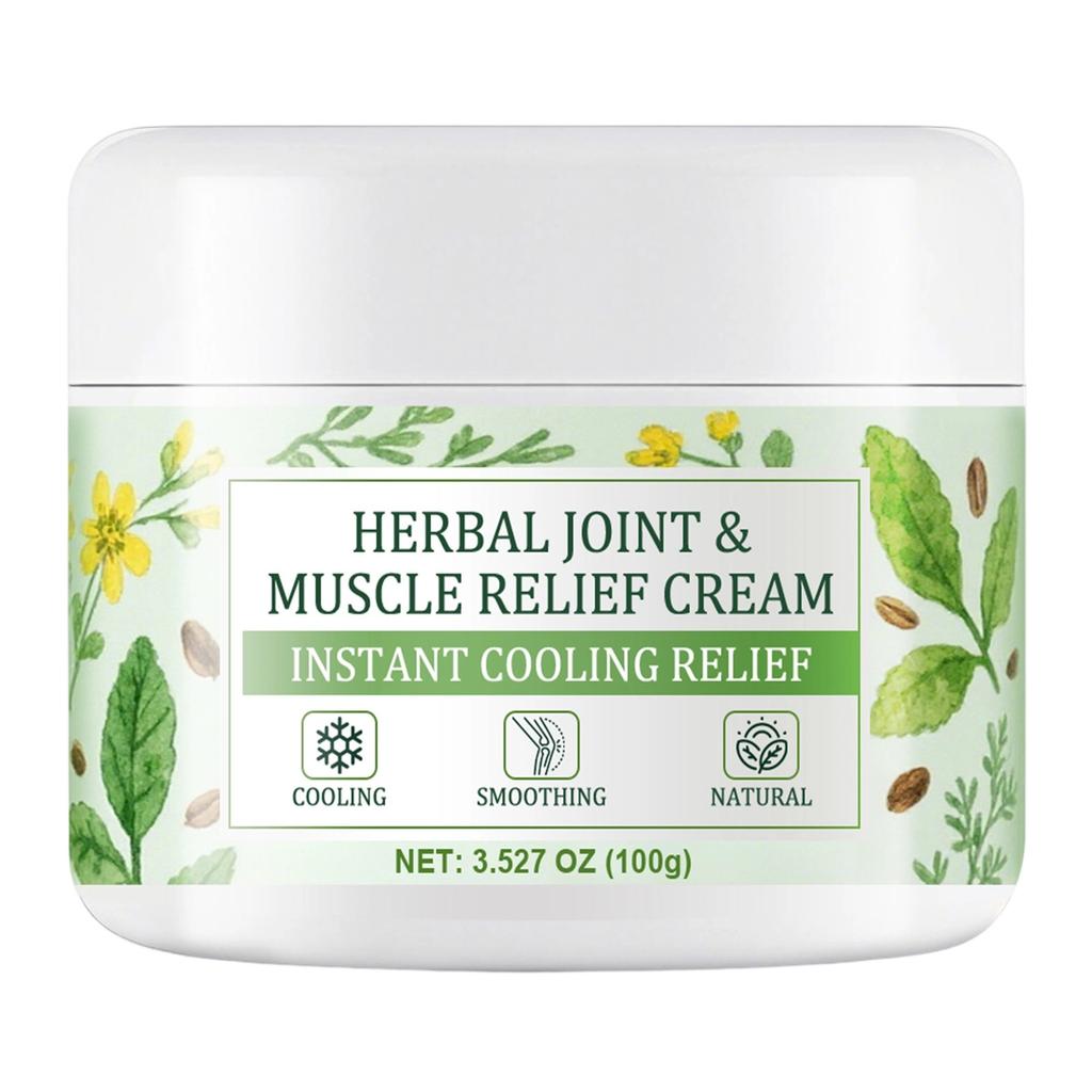 Herbal Joint And Muscle Massage Cream 100g, Plant Ingredients Cool And Soothe Joints And Muscles To Smooth The Skin
