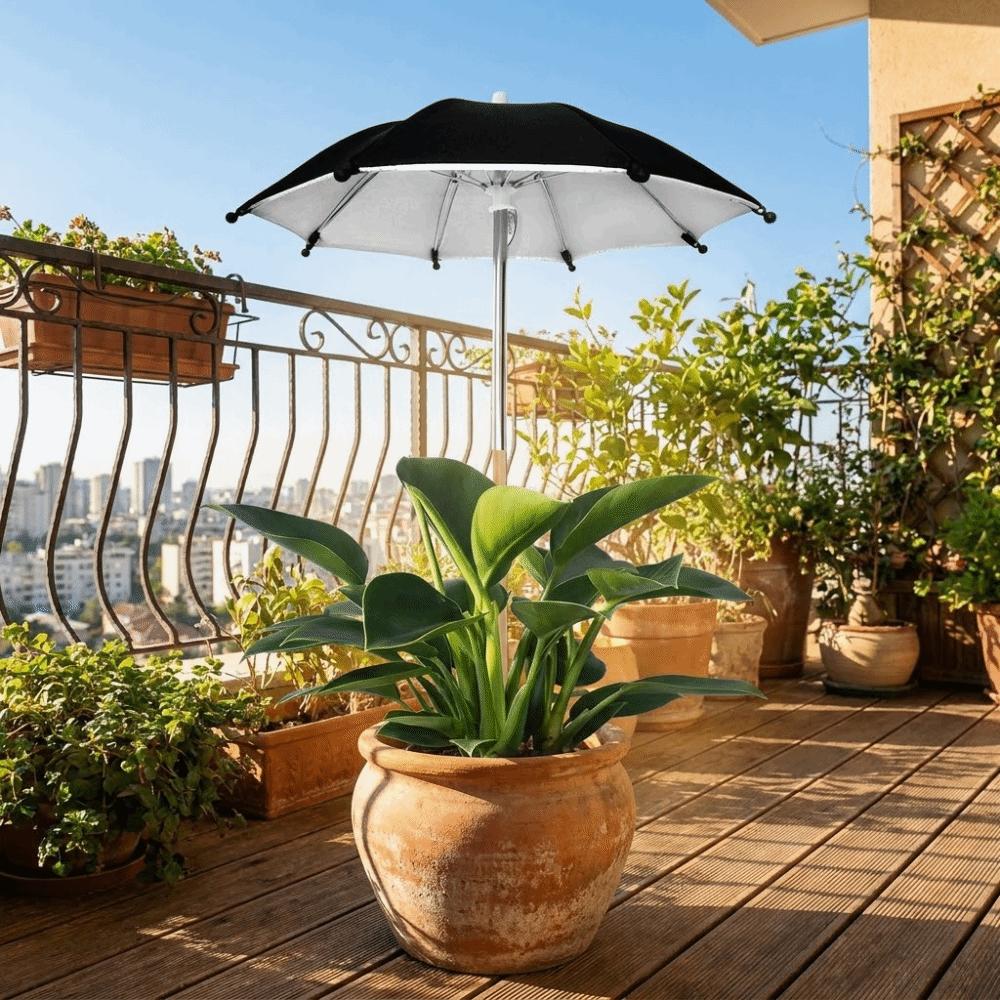 Weatherproof Plant Shade Umbrella Detachable Garden Umbrella Shade Flower Beds