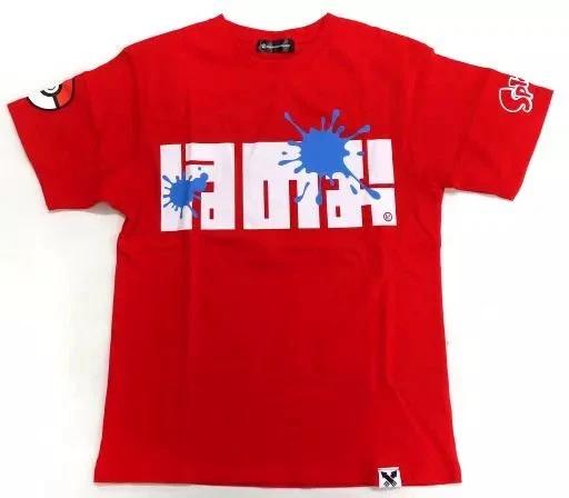 Splatoon × Pokemon Fuecoco Fest T-shirt Red S Prize 66x49cm (2022) 4XL