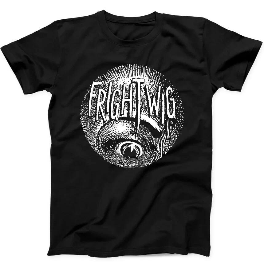 Frightwig American Feminist Punk Music Band Rock Eye Gift Tee Black T Shirt 35