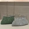 Luxy Moon Luxus Strass Abend-Clutch Tasche Kleid Hochzeit Braut Handtasche Glänzendes Design Party Bankett Damen Tragbare Geldbörse Z534
