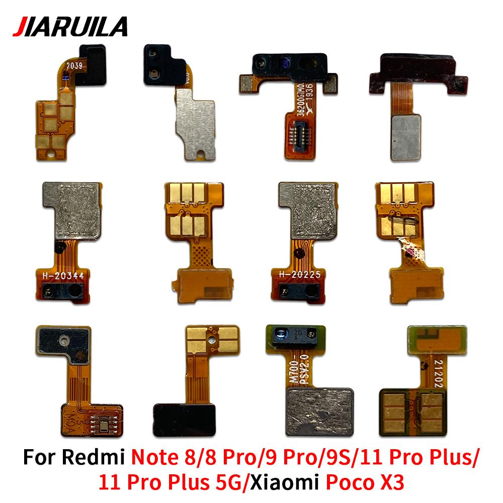 NEW Proximity Light Proximity Sensor Flex Ribbon For Xiaomi Poco F1 M3 X3 Redmi 6A 6 8 9 Note 7 8 9 10 Pro 9S 11 12 Pro Plus 5G