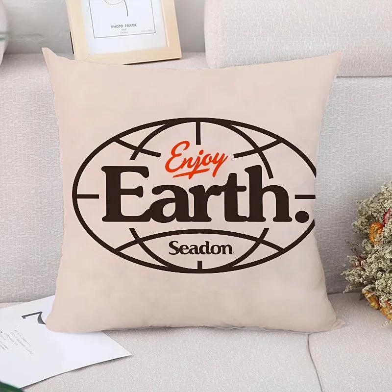 Fall Decor American Vintage Couple Pillow Pillowcases for Pillows x Decorative Cushion Cover Luxury Sofa Cushions Pillowcase