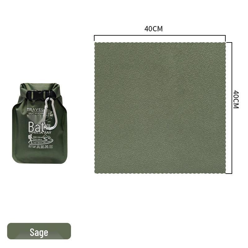 Tragbares Schnelltrocknendes Mikrofaserhandtuch und Wasserdichte Tasche für Outdoor-Sport, Reisen und Geschäftsreisen