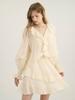 Sinseuden Milky Tiered Skirt