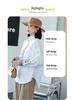 2023 Autumn Zen-Style Embroidered Loose Mid-Length Shirt