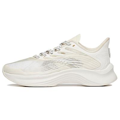 Flying Series Low-Top Running Shoes Women Sneaker White Silver 122035585-2