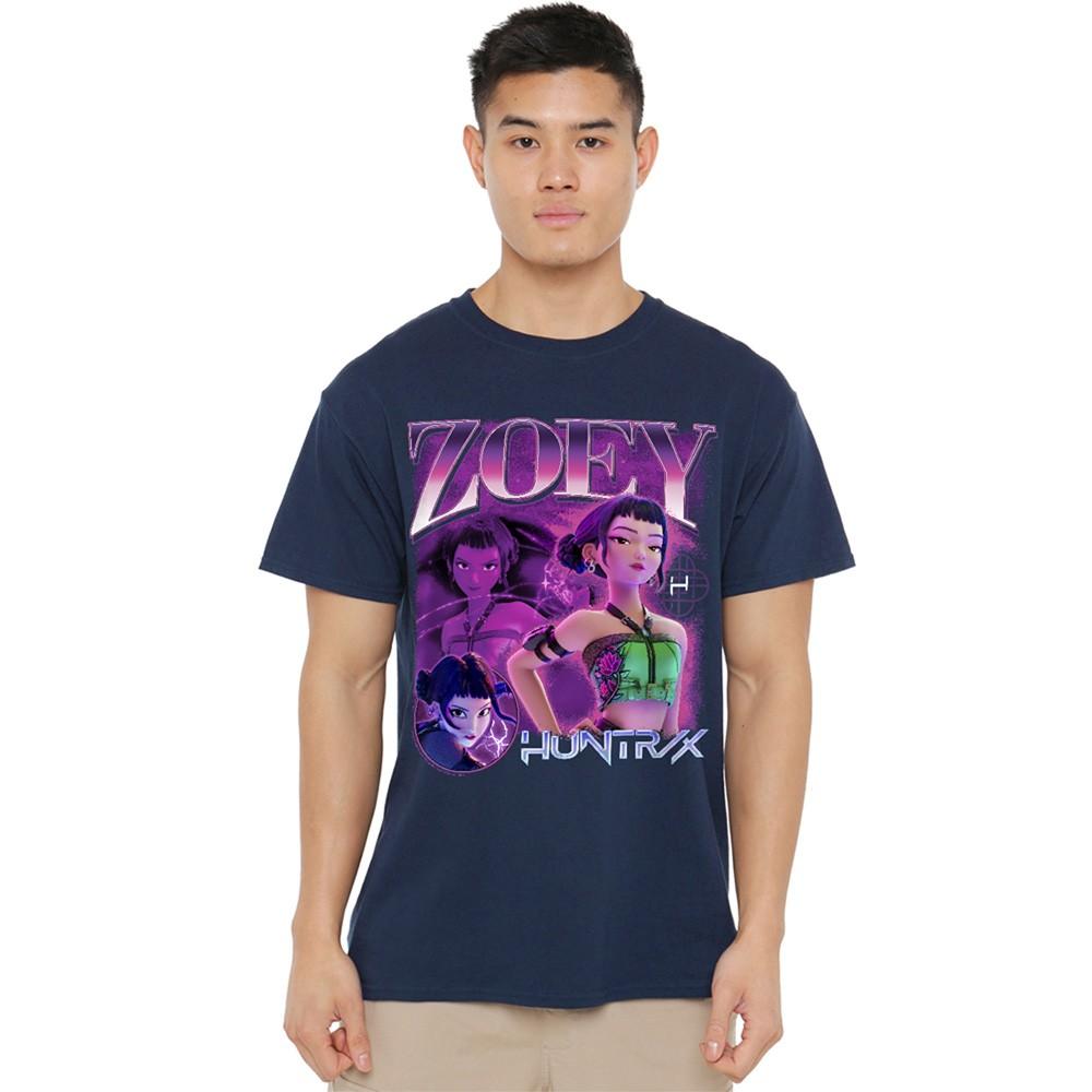 K-Pop Demon Hunters Huntrix HuntrX Zoey Bootleg Unisex T Shirt Blue XXXXL