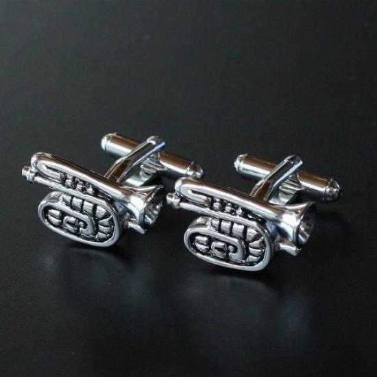 Kamakura Cufflinks Workshop Trumpet Cufflinks sc032 (cufflinks)