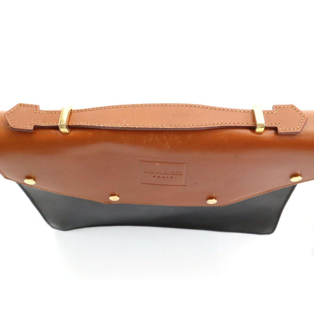 NINA RICCI made in Italy Shoulder Bag black Women Used