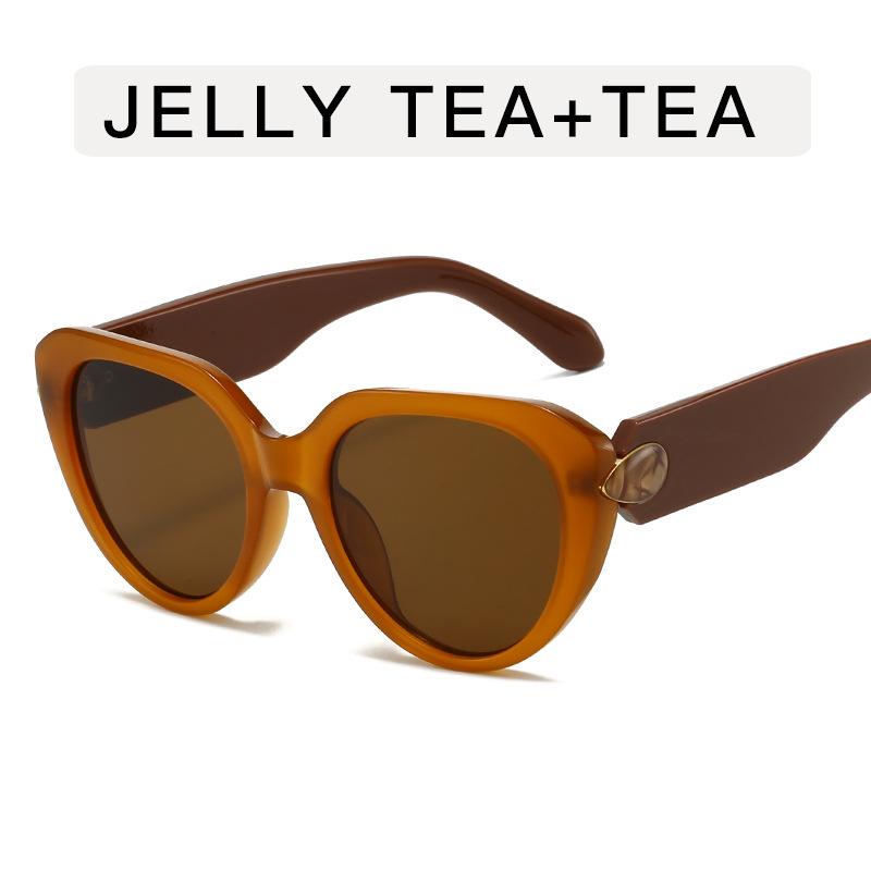 

Cat Eye Shape Sunglasses Women European American Fashion Stylish Female Sun Glasses Holiday Travelling Woman Sun Glass