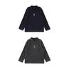 Youyou Boys' Cartoon Print Mock Neck Long Sleeve T-Shirt