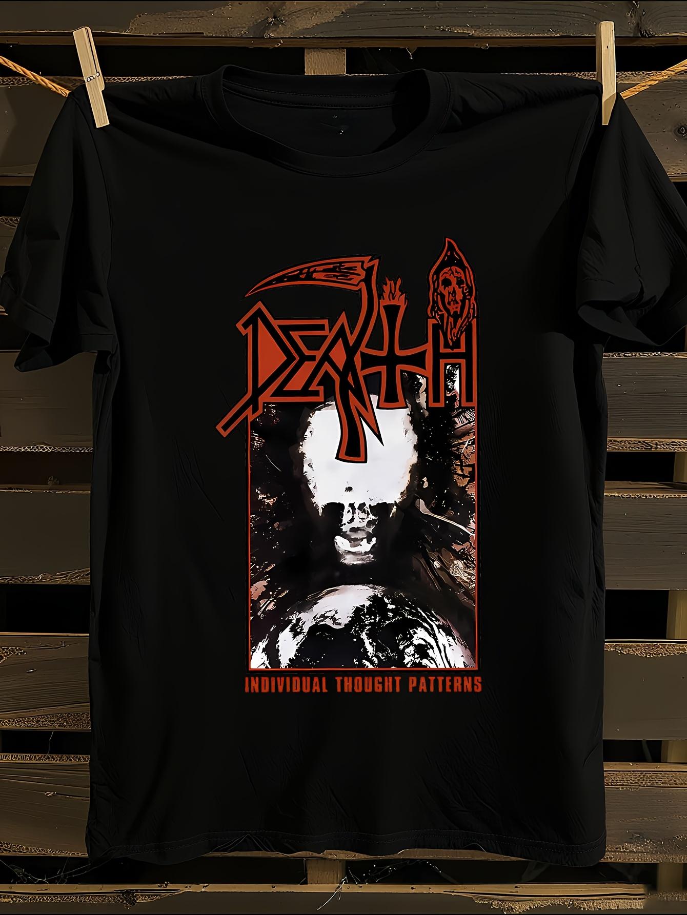 Death Individual Thought Patterns Gothic Lettering and Sk... XXXL