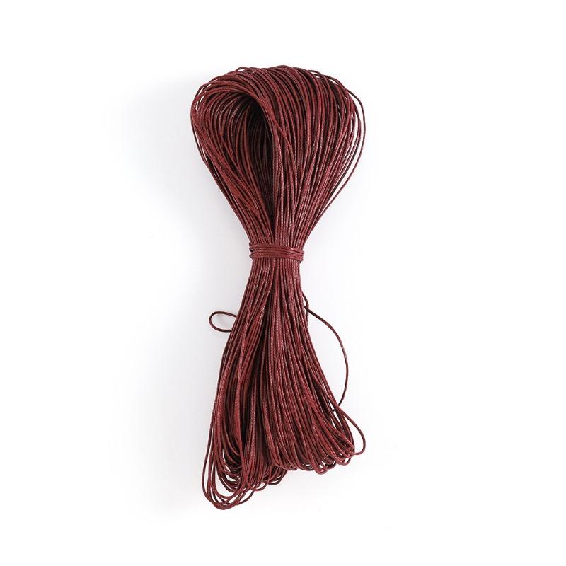 Handmade Diy Wire Jewelry Accessories 1mm Taiwan Wax Cord 3-strand Waxed Thread - Can Be Soldered