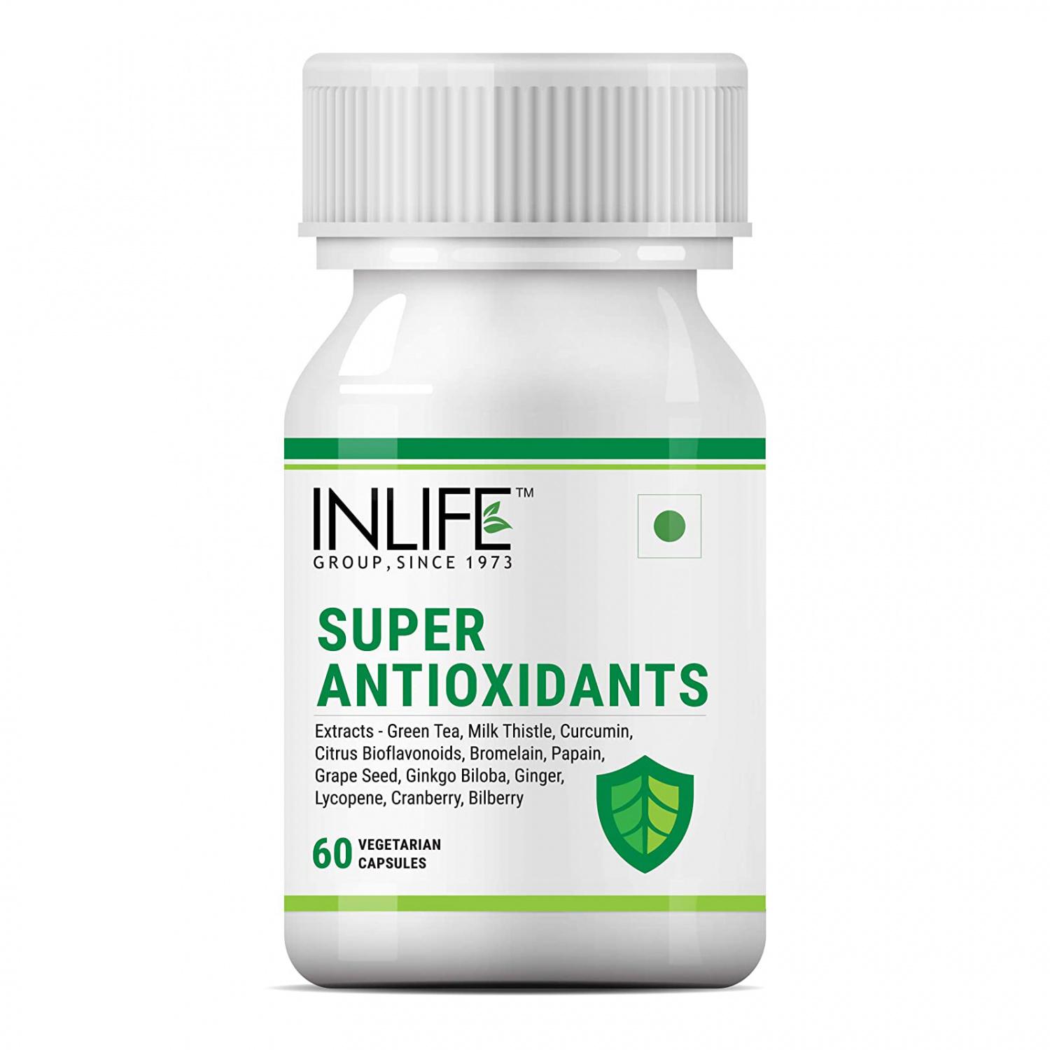 

Суперантиоксиданти (60 кап), Super Antioxidants, INLIFE