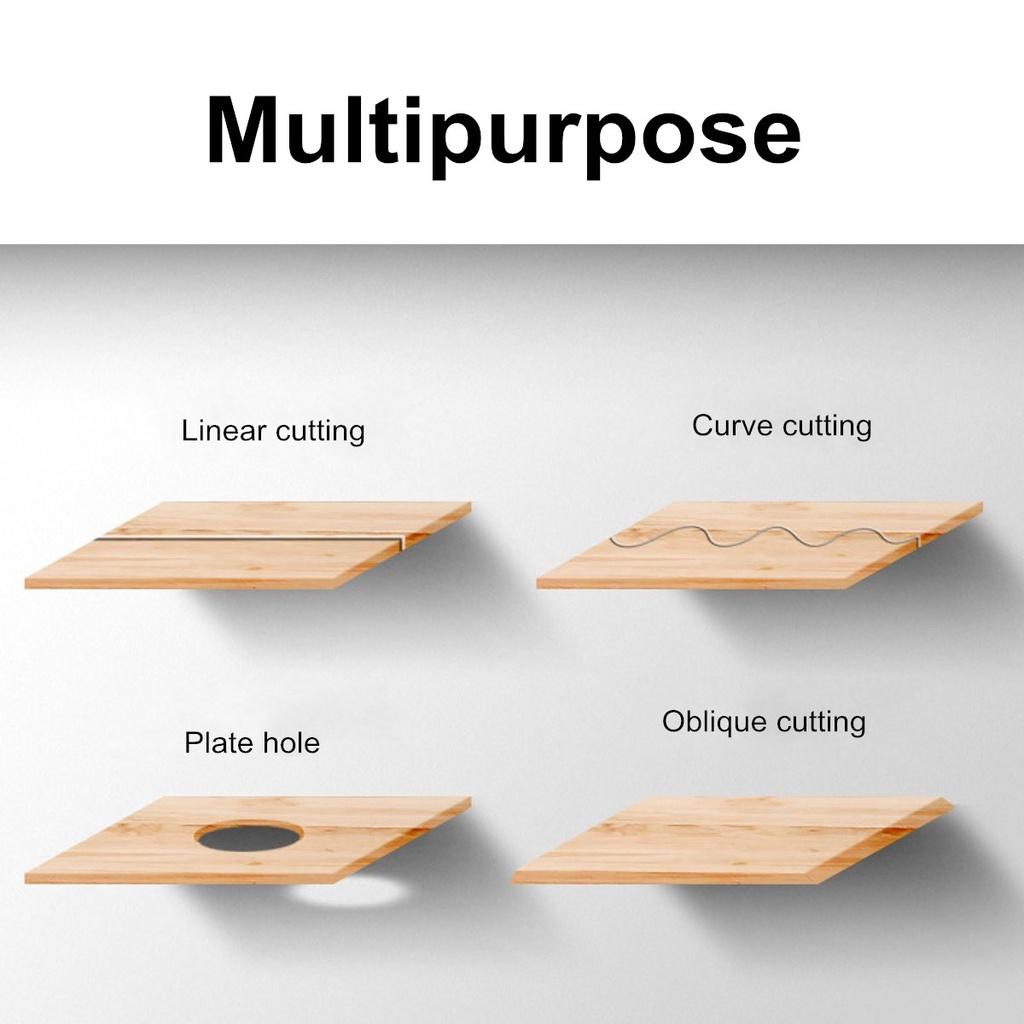 Professional Electric Jig Curve Saw With 10 Blades Home Multifunctional Woodworking Tools Curve Saw Pull Saws 780W 0-3000r/min 220v