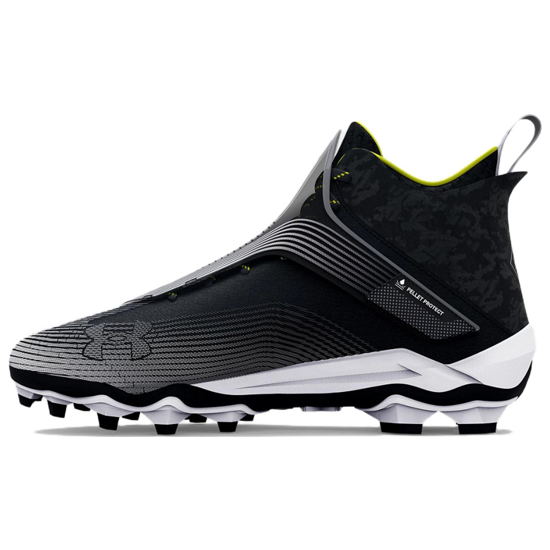 

Under Armour Men s Highlight Hammer MC Football Cleats Black White 3025085-001 45