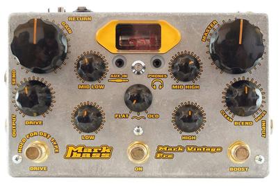 Markbass Mark Base Tube Preamp Pedal Mark Vintage Pre MAK-VPRE