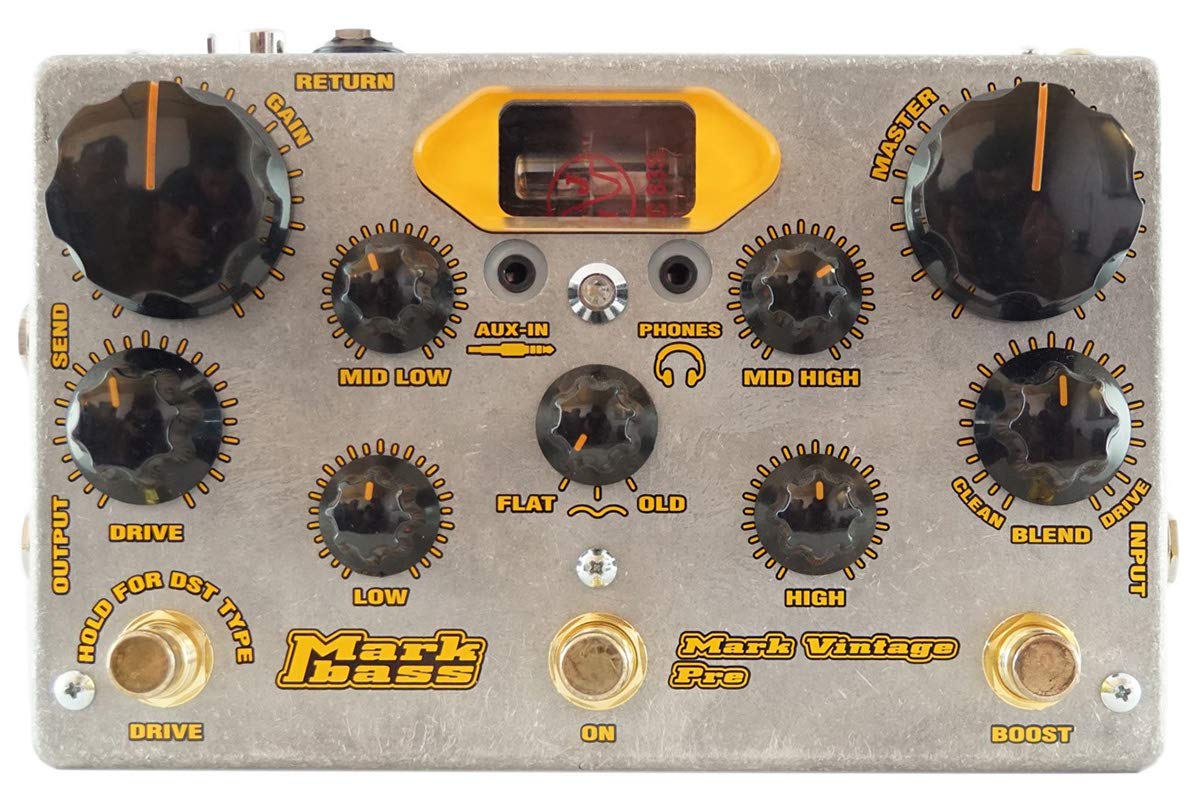 

Markbass Mark Base Tube Preamp Pedal Mark Vintage Pre MAK-VPRE