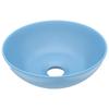 VidaXL Bathroom Sink Round Countertop Washbasin Toilet Kitchen Hand Basin Cosmetic Room Home Interior 146978