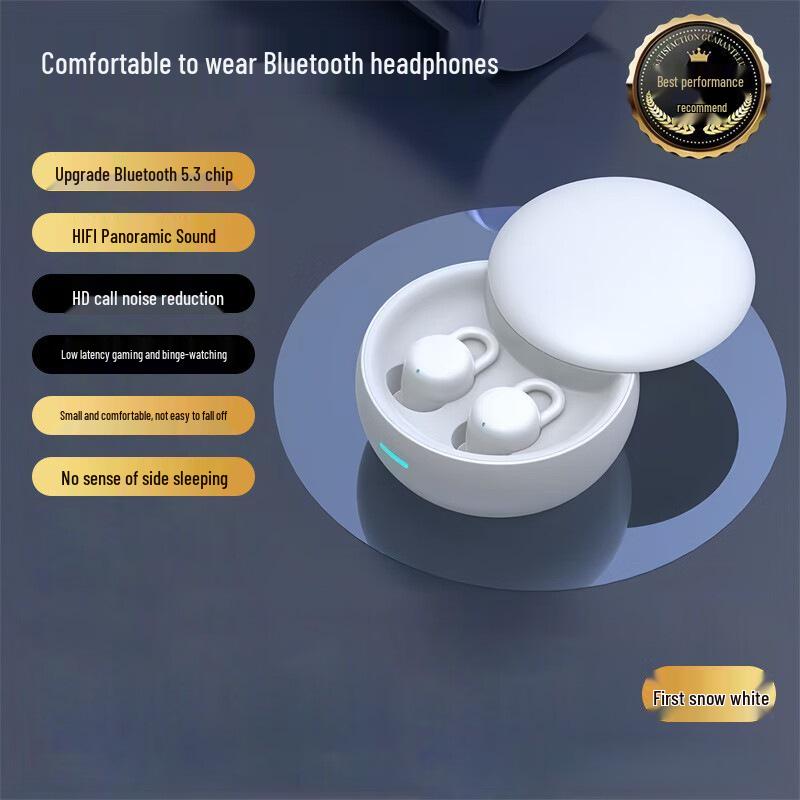 X68 Bone Conduction Wireless Noise-Cancelling Earbuds with Long Battery Life and High Sound Quality