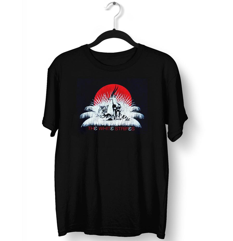 The White Stripes Under Amazonian Lights Shirt Black Unisex S-5XL 1V0642 Unisex T-Shirt XXXXL